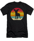 Chihuahua Dog Vintage Retro Style Men Women Shannon Nelson Art T-Shirt