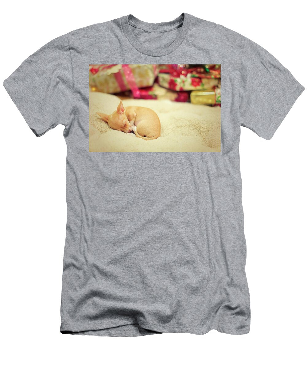Chihuahua Puppy Christmas Dreams Susan Gary T-Shirt