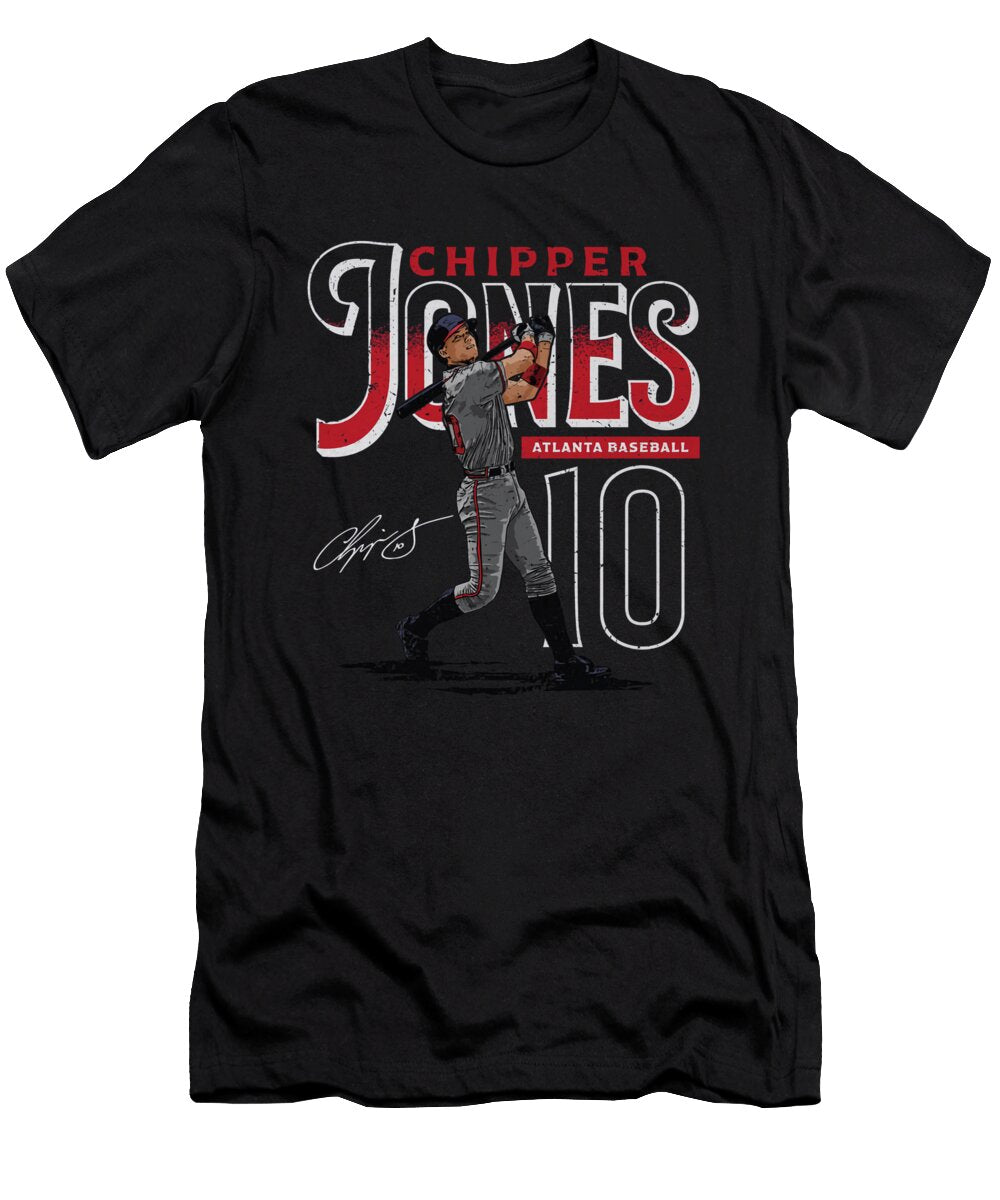 Chipper Jones Atlanta Name Ihsan Sirin T-Shirt