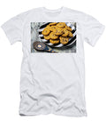 Chocolate Chip Cookies on Striped Plate Garry Gay T-Shirt