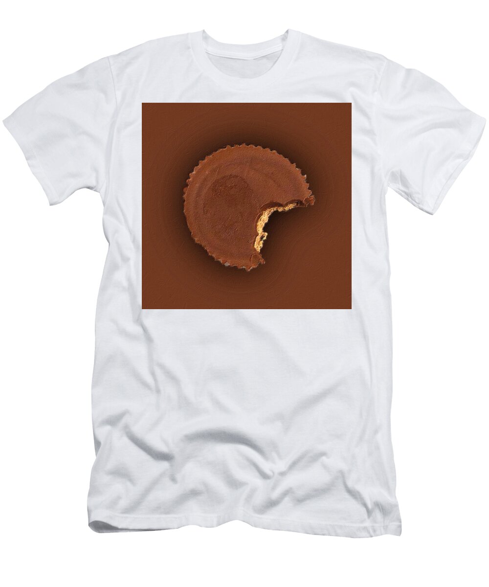 Chocolate Peanut Butter Cup Candy Tony Rubino T-Shirt