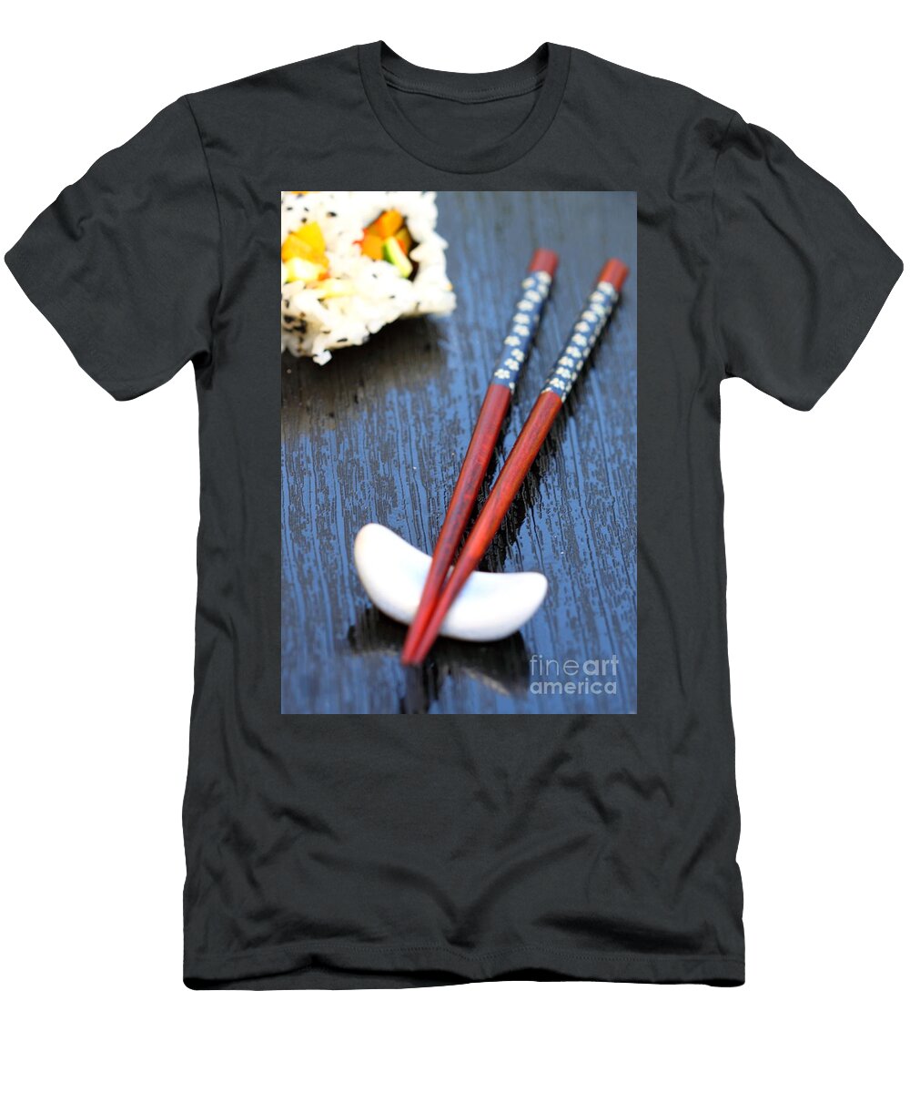 Chopsticks Sushi Henrik Lehnerer T-Shirt