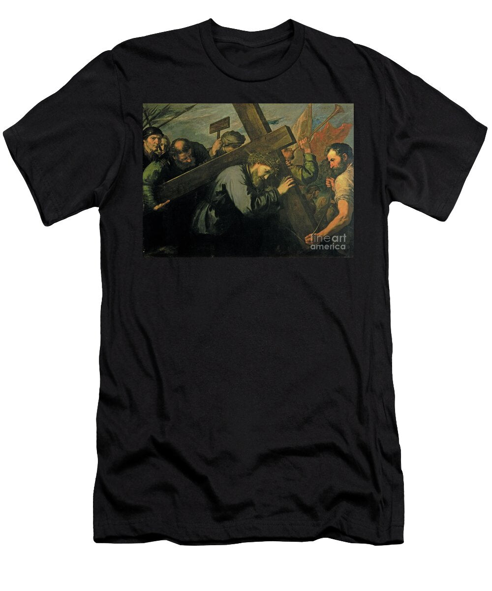 Christ Carrying the Cross 1635 Jusepe De Ribera T-Shirt