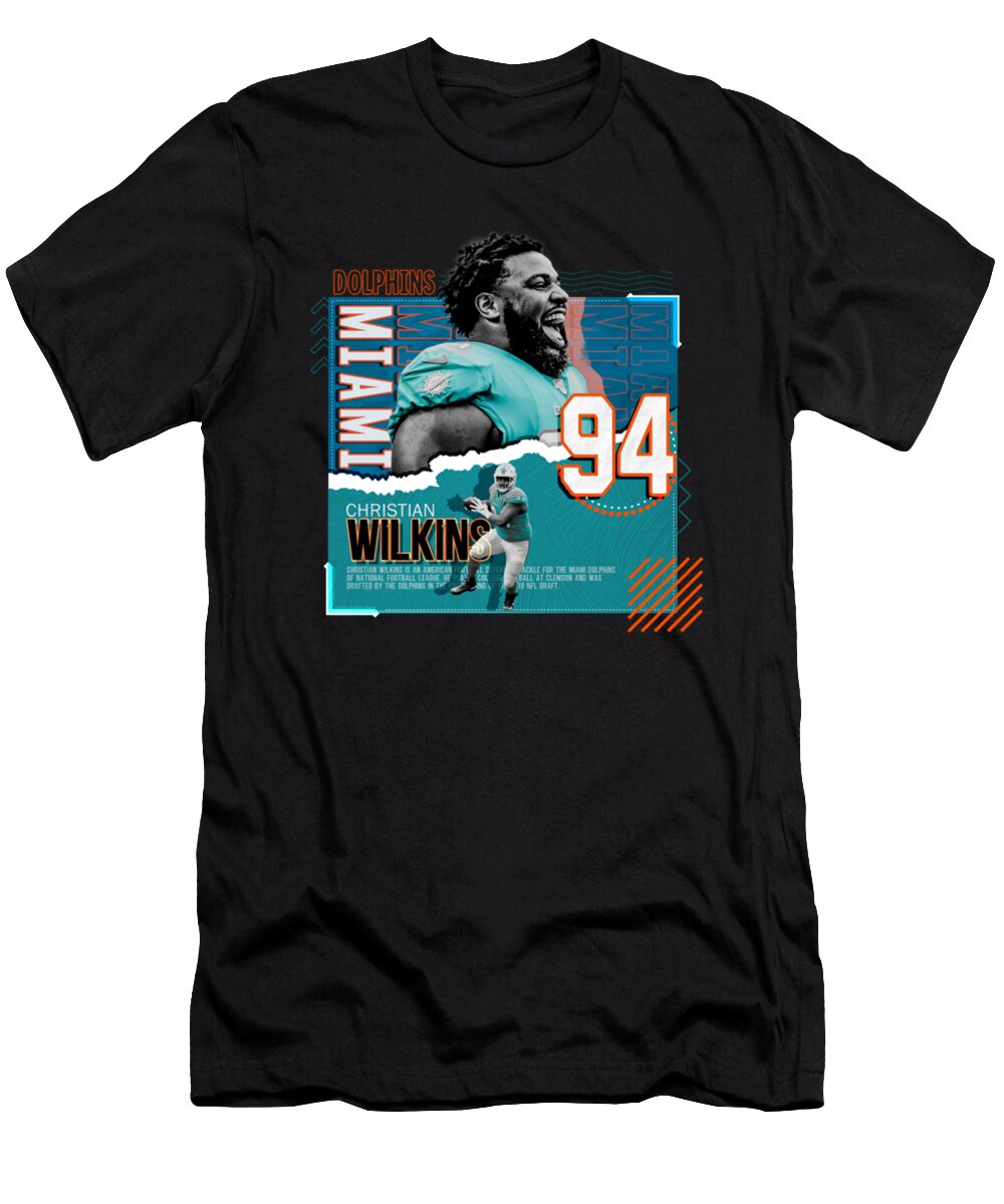 Christian Wilkins Football Kelvin Kent T-Shirt