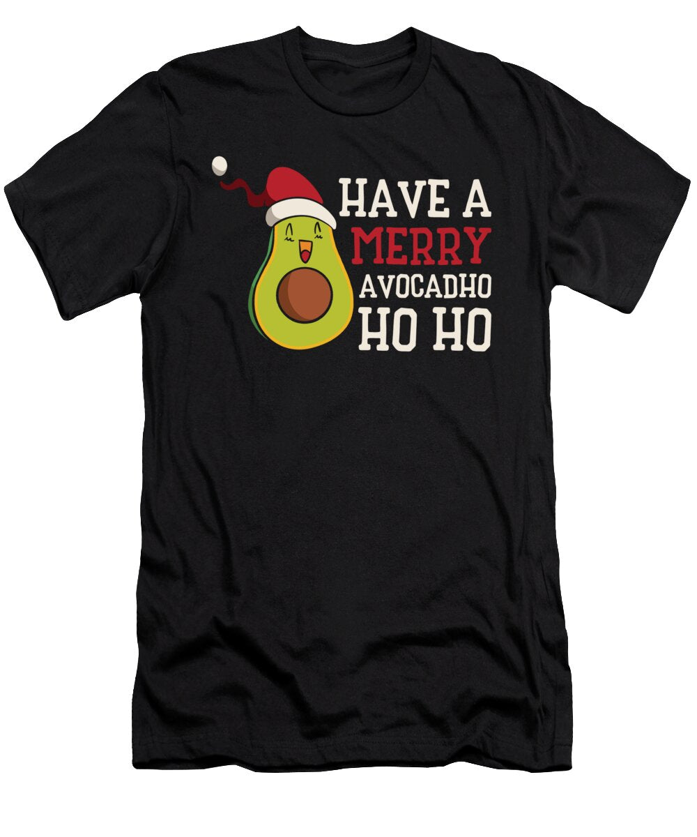 Christmas Avocado Keto Fruit Diet Holiday Keto Food Toms Store T-Shirt