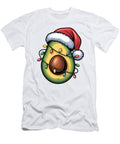 Christmas Avocado with Santa Hat Joanna Redesiuk T-Shirt