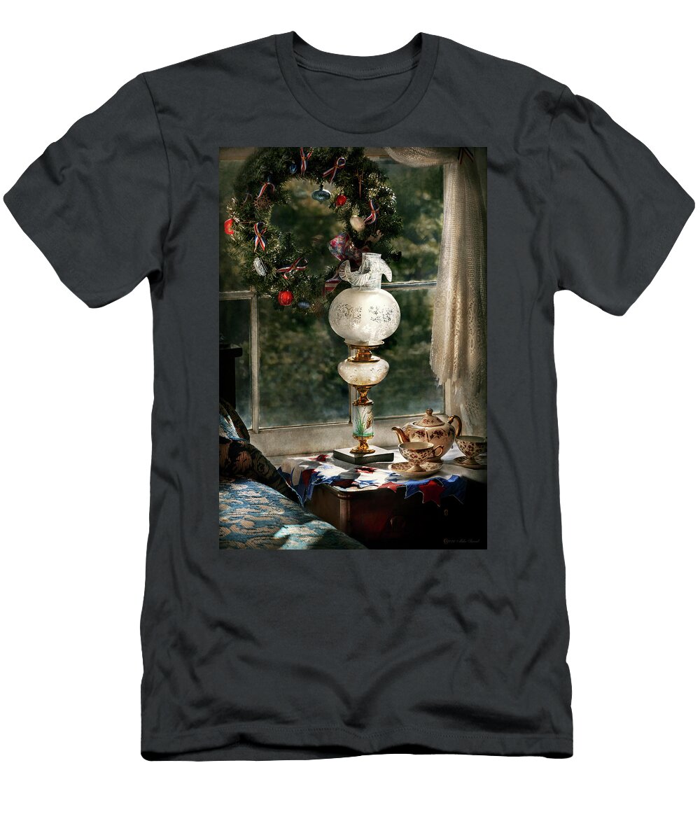 Christmas Christmas Tea Mike Savad T-Shirt
