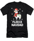 Christmas Fleece Navidad Funny Xmas Llama Alpaca Haselshirt T-Shirt