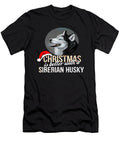 Christmas Is Better with a Siberian Husky Dog Tinh Tran Le Thanh T-Shirt