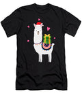 Christmas Llama Funny Alpaca Gift Box Xmas Season Gift Jan Deelmann T-Shirt