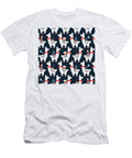 Christmas Llamas Seamless Pattern Julien T-Shirt