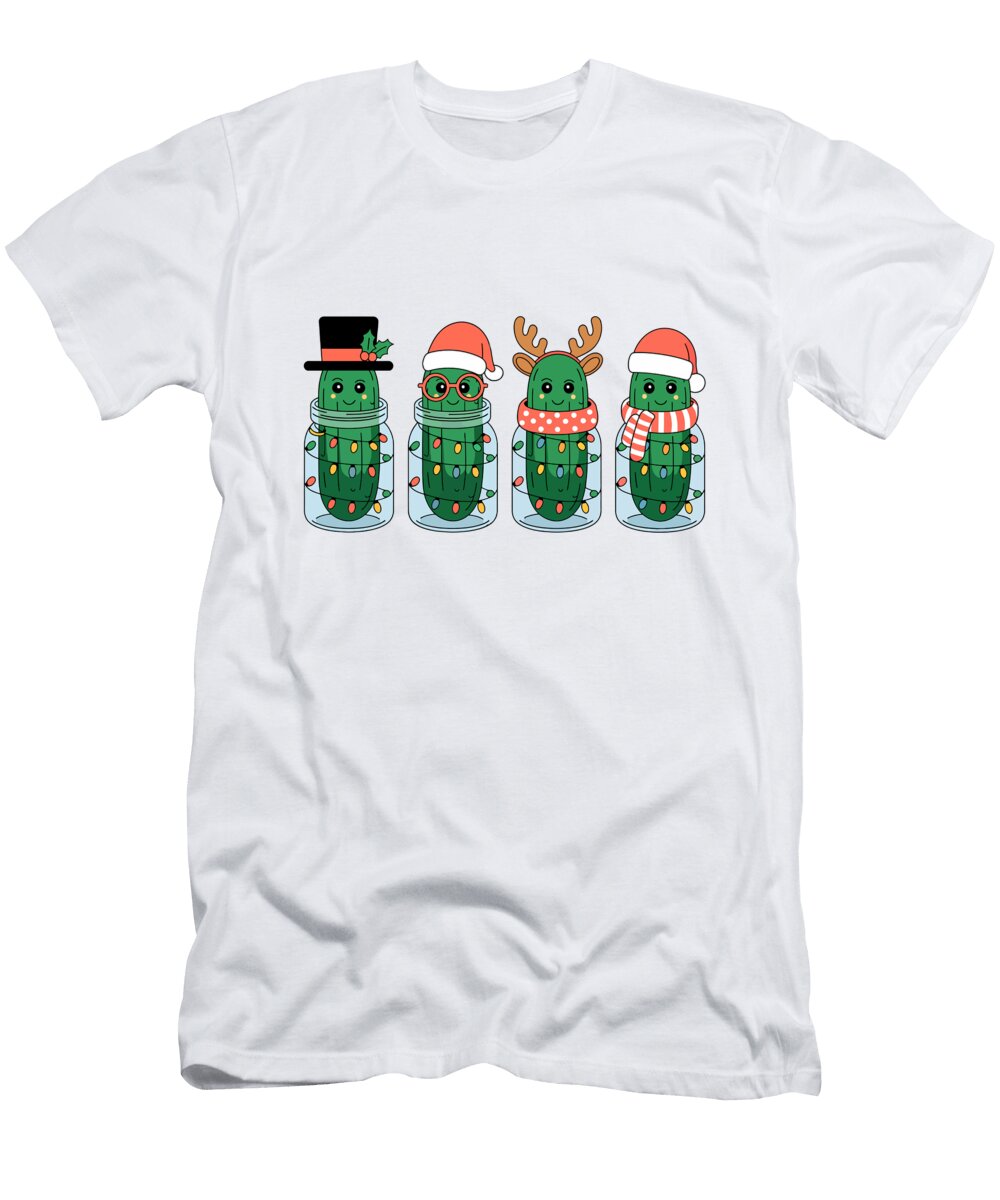 Christmas Pickle in Holiday Jars Joanna Redesiuk T-Shirt