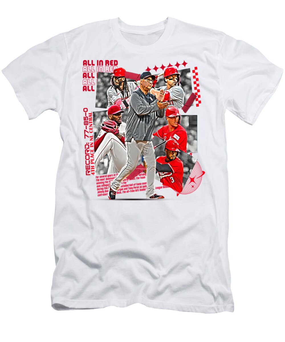 Cincinnati Baseball Team Squad Quang Vu T-Shirt