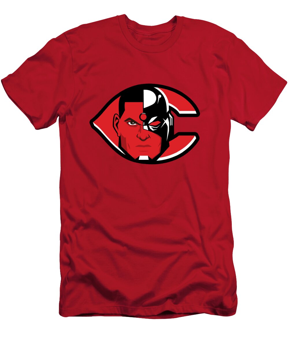 Cincinnati Reds Cyborgs Huyen Vu T-Shirt