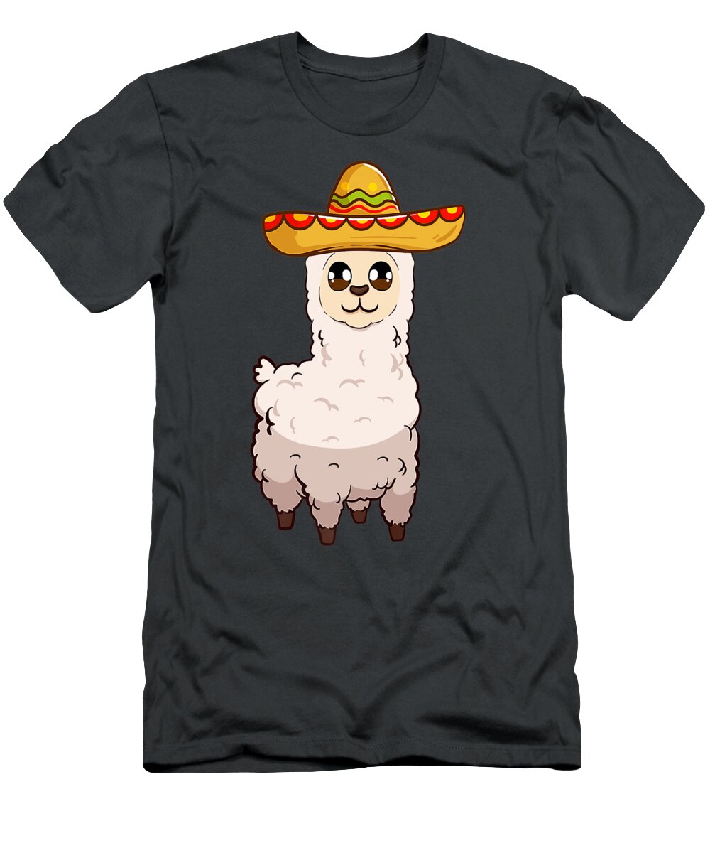 Cinco De Mayo 2020 Funny Mexican Alpaca Llama Premium Julie Hurst T-Shirt