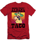 Cinco De Mayo Funny Mexican Llama Wanna Fiesta Alpaca Taco Grover Mcclure T-Shirt