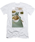 Cinnamon Buns Ricotta Cream Cinnamon and Matcha Tea Gulnoz Allaberganova T-Shirt