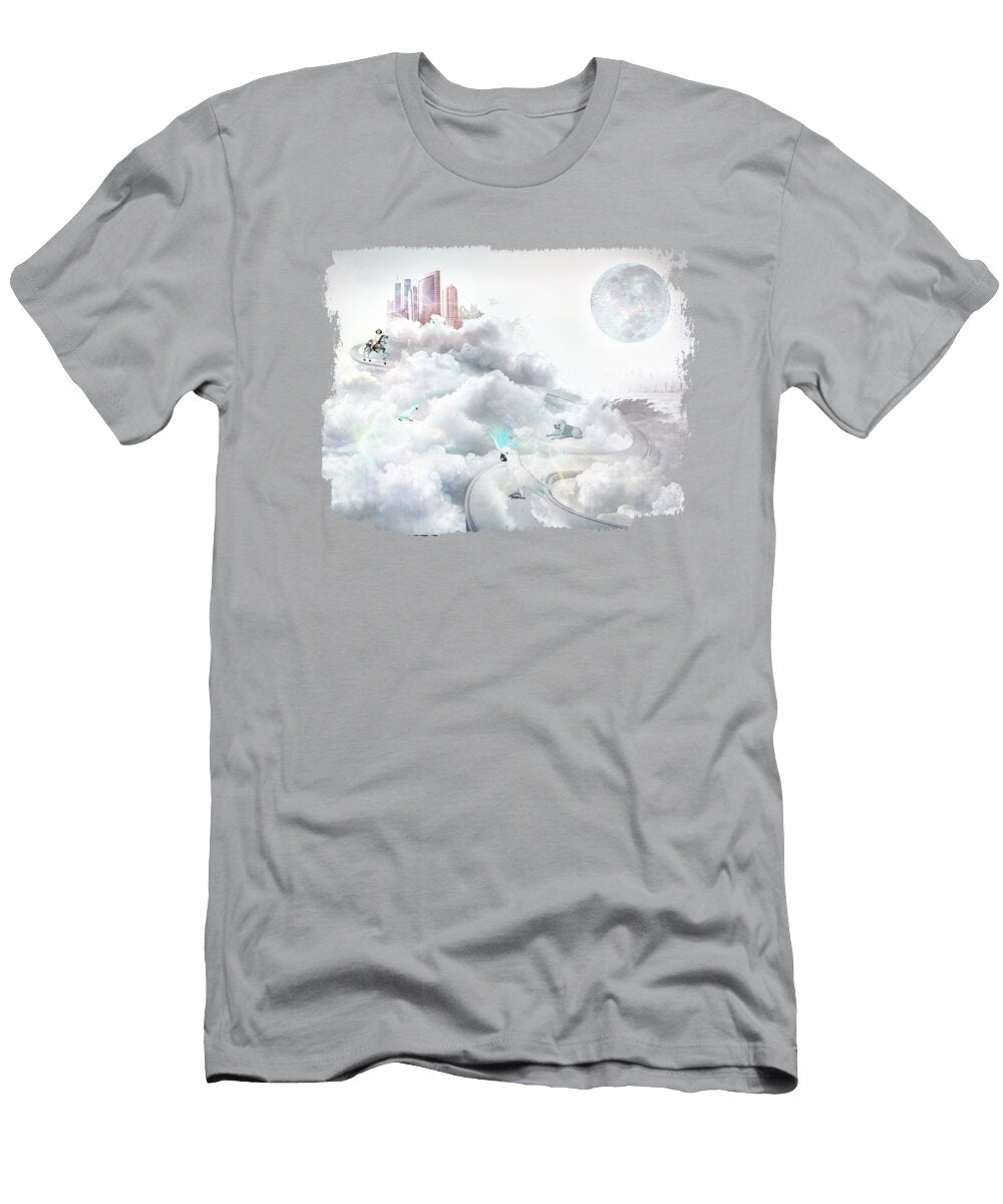 City in the Clouds Elisabeth Lucas T-Shirt