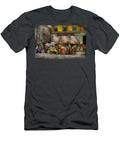 City Ny Lunch Carts on Broadway St Ny 1906 Mike Savad T-Shirt