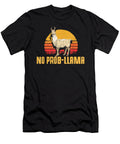 Civilized No Prob Llama Retro Funny Llama Alpaca Graphic Gifts for Ezone Prints T-Shirt