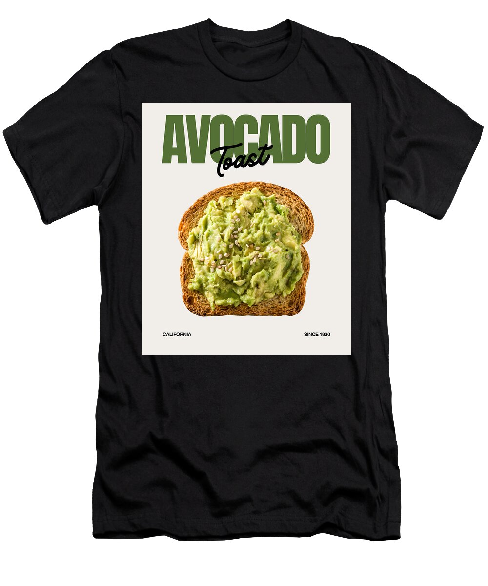 Classic Avocado Toast Murellos Design T-Shirt