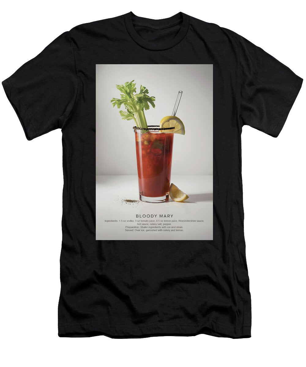 Classic Bloody Mary Cocktail Dale Kincaid T-Shirt