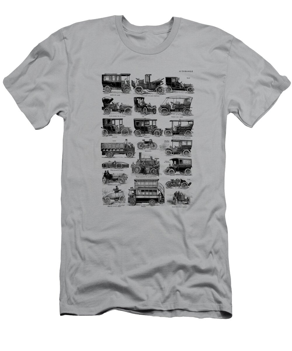 Classic Car Chart Madame Memento T-Shirt