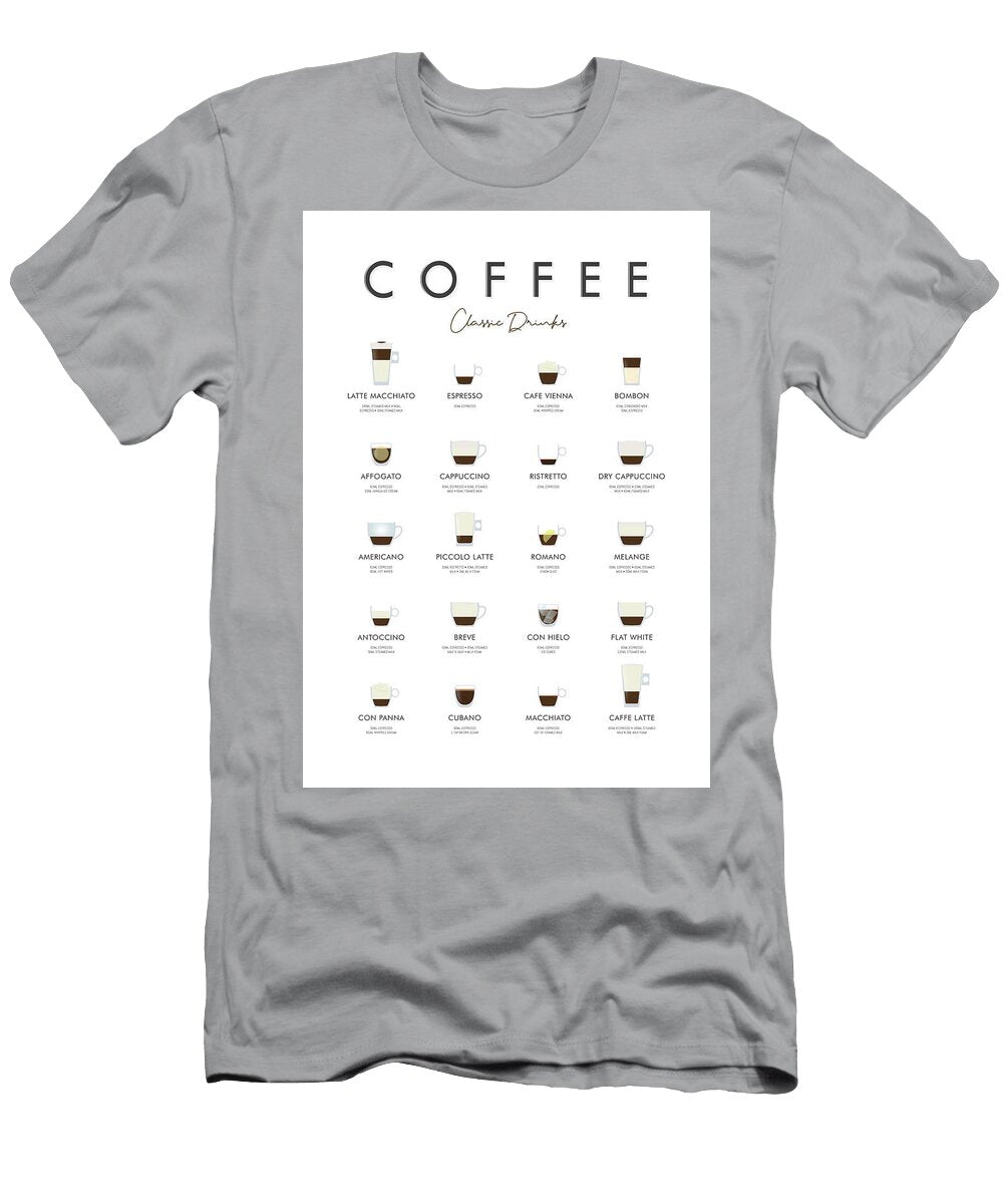 Classic Coffee Guide Dennson Creative T-Shirt