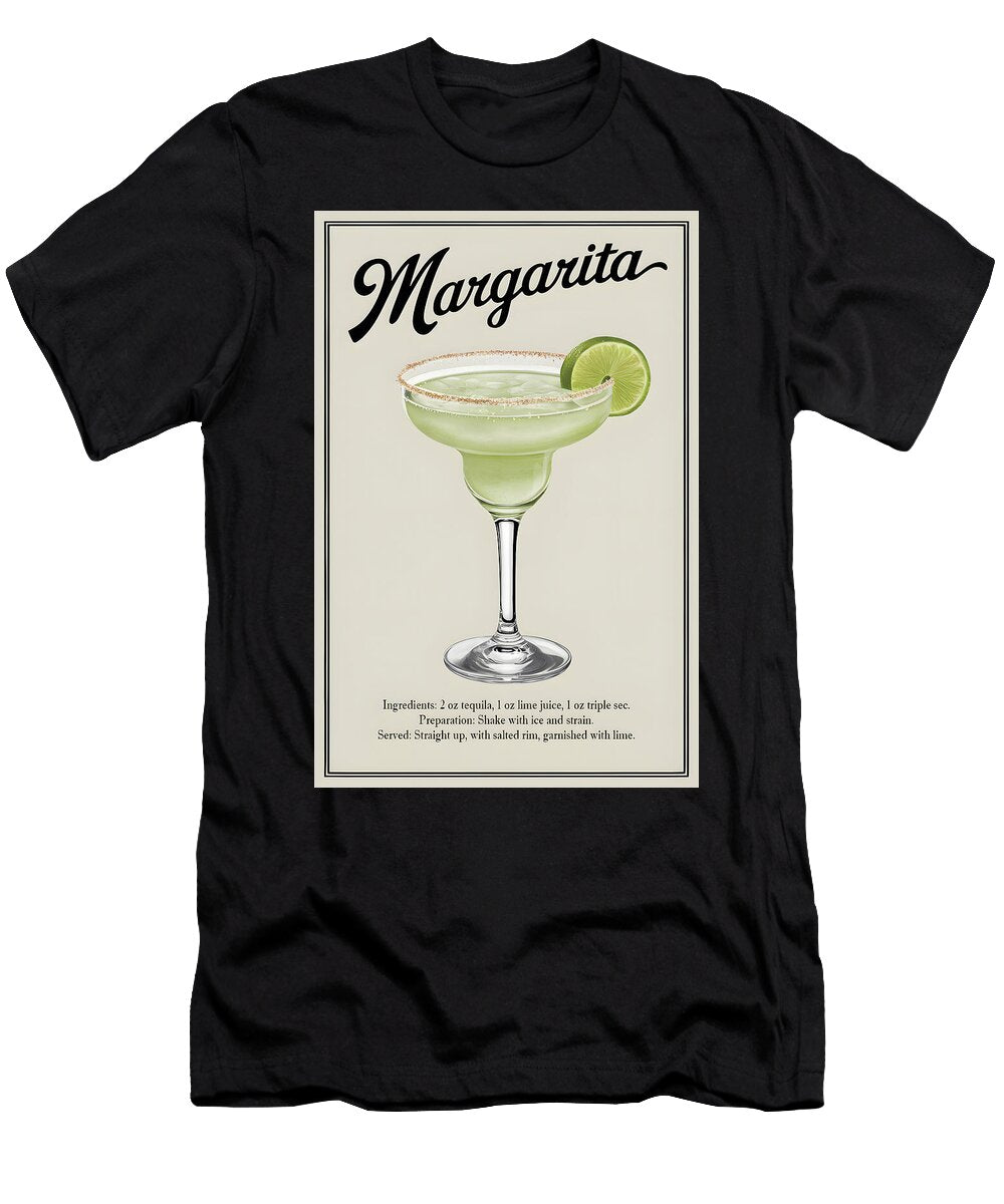 Classic Margarita Cocktail Dale Kincaid T-Shirt