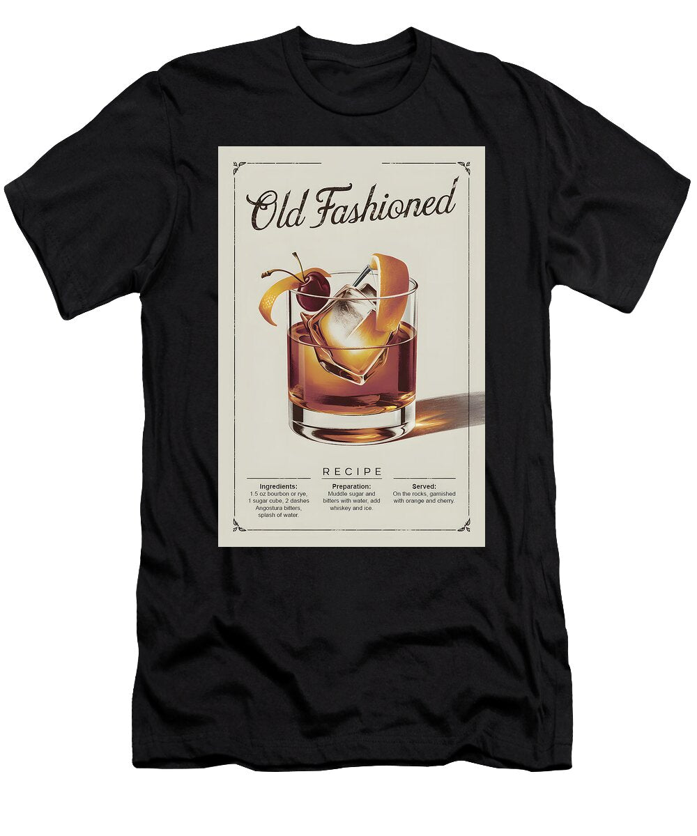 Classic Old Fashioned Cocktail Dale Kincaid T-Shirt
