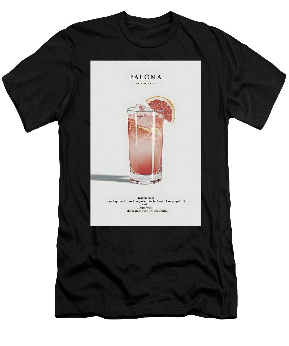 Classic Paloma Cocktail Dale Kincaid T-Shirt