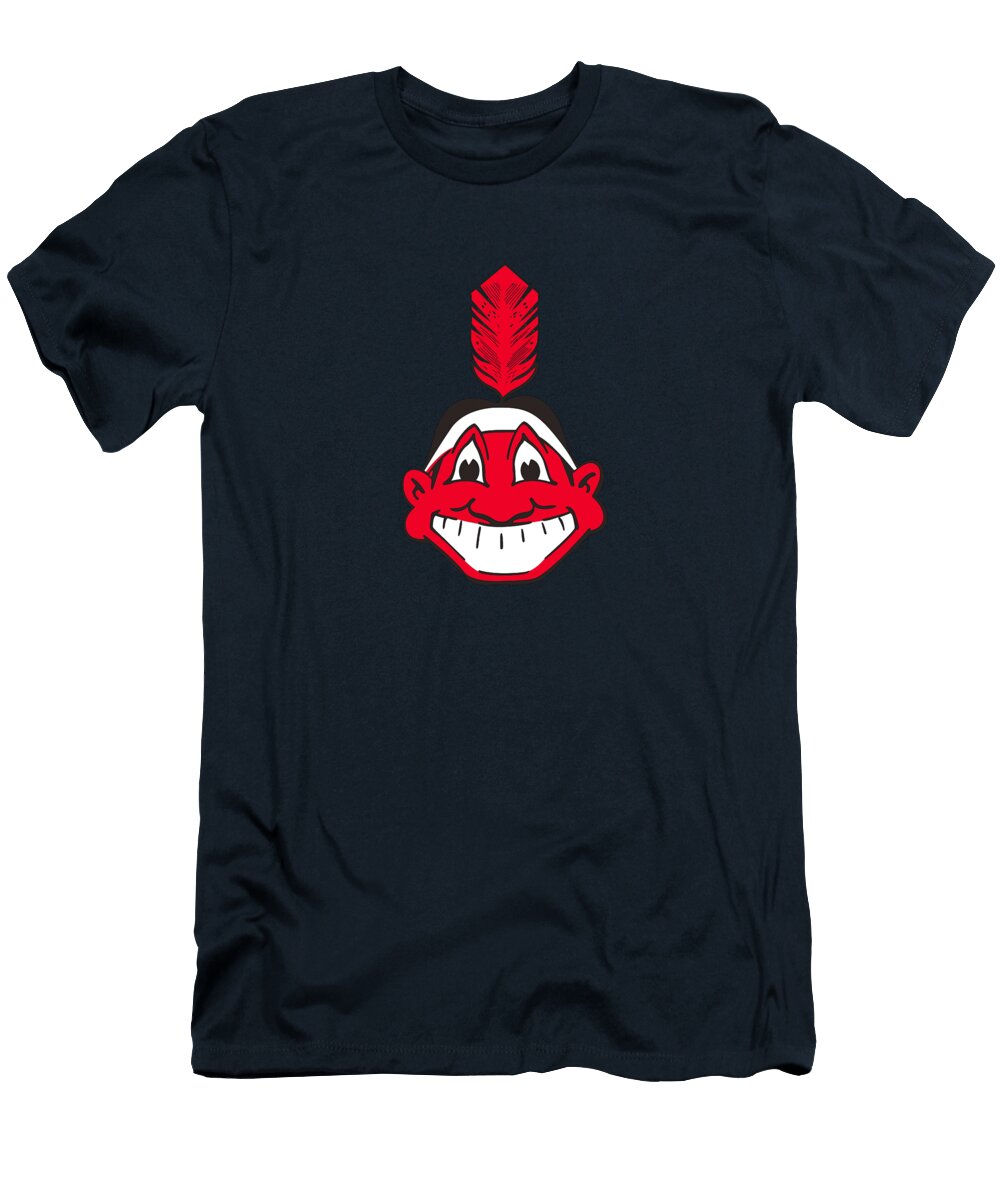 Cleveland Indians Chief Head Emmett Wilkinson T-Shirt