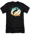 Cliff Jump Retro Vintage Sunset Cliff Diving Gift Thomas Larch T-Shirt