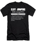 Cliff Jumping Definition Cliff Diving Gift Thomas Larch T-Shirt