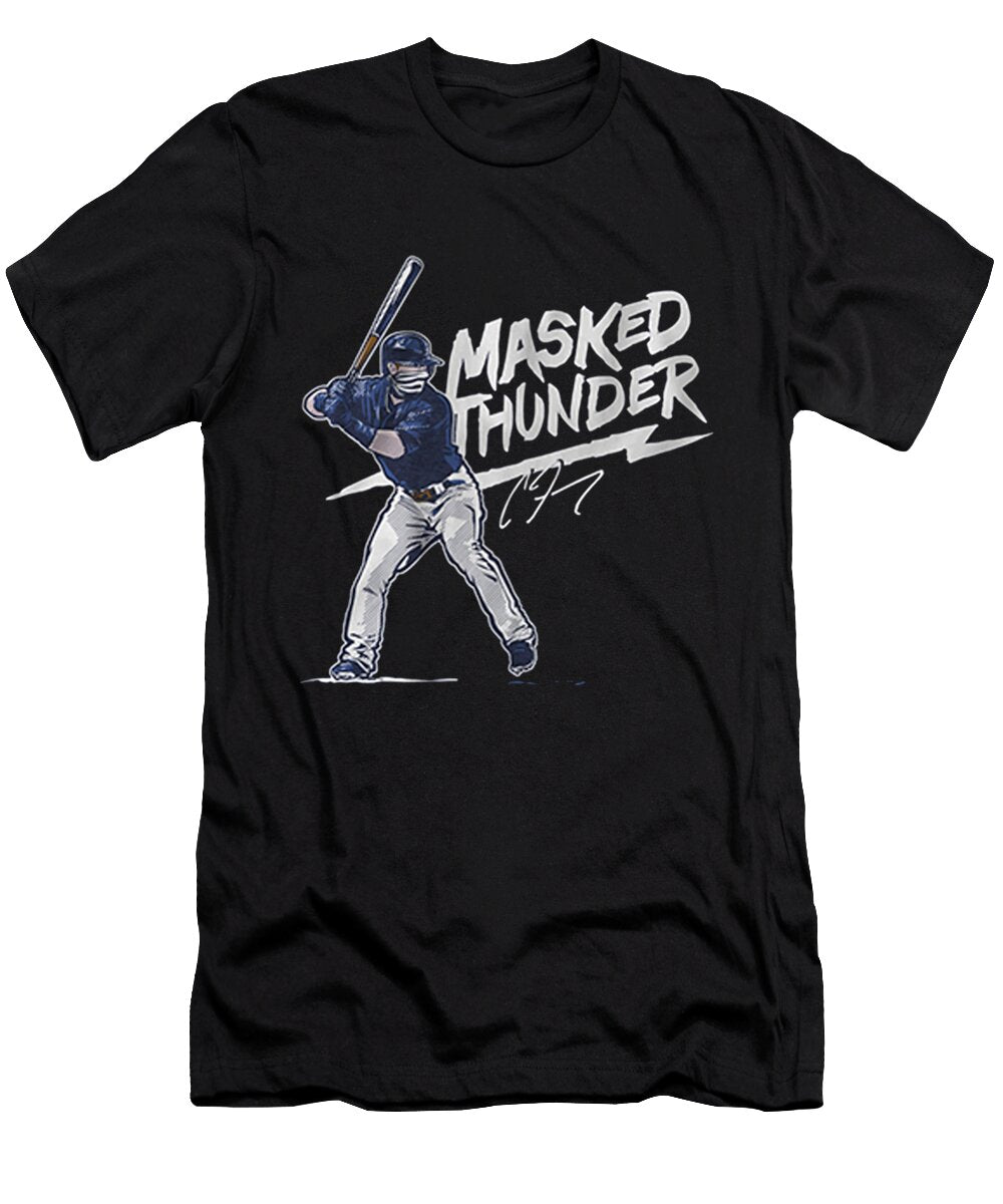 Clint Frazier Masked Thunder Ozlem Altin T-Shirt