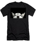 Close Up Head of Peeking Siberian Husky Sergey Taran T-Shirt