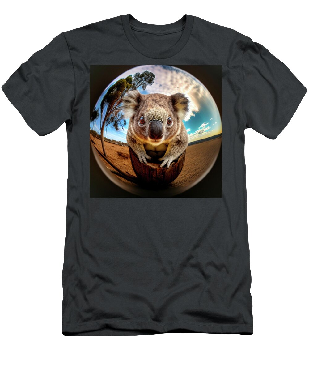 Close Up Koala Alfie Carter T-Shirt