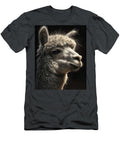 Close Up of a Fluffy Alpaca Athena Mckinzie T-Shirt