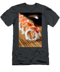 Close Up of Sushi Rolls Sushi Roll Maki Nathanael Ruiz T-Shirt