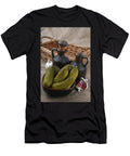 Close Up of the Pickled Cucumber Rural on Hessian Severija Kirilovaite T-Shirt