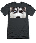 Closeup Siberian Husky Puppy Different Eyes Sergey Taran T-Shirt