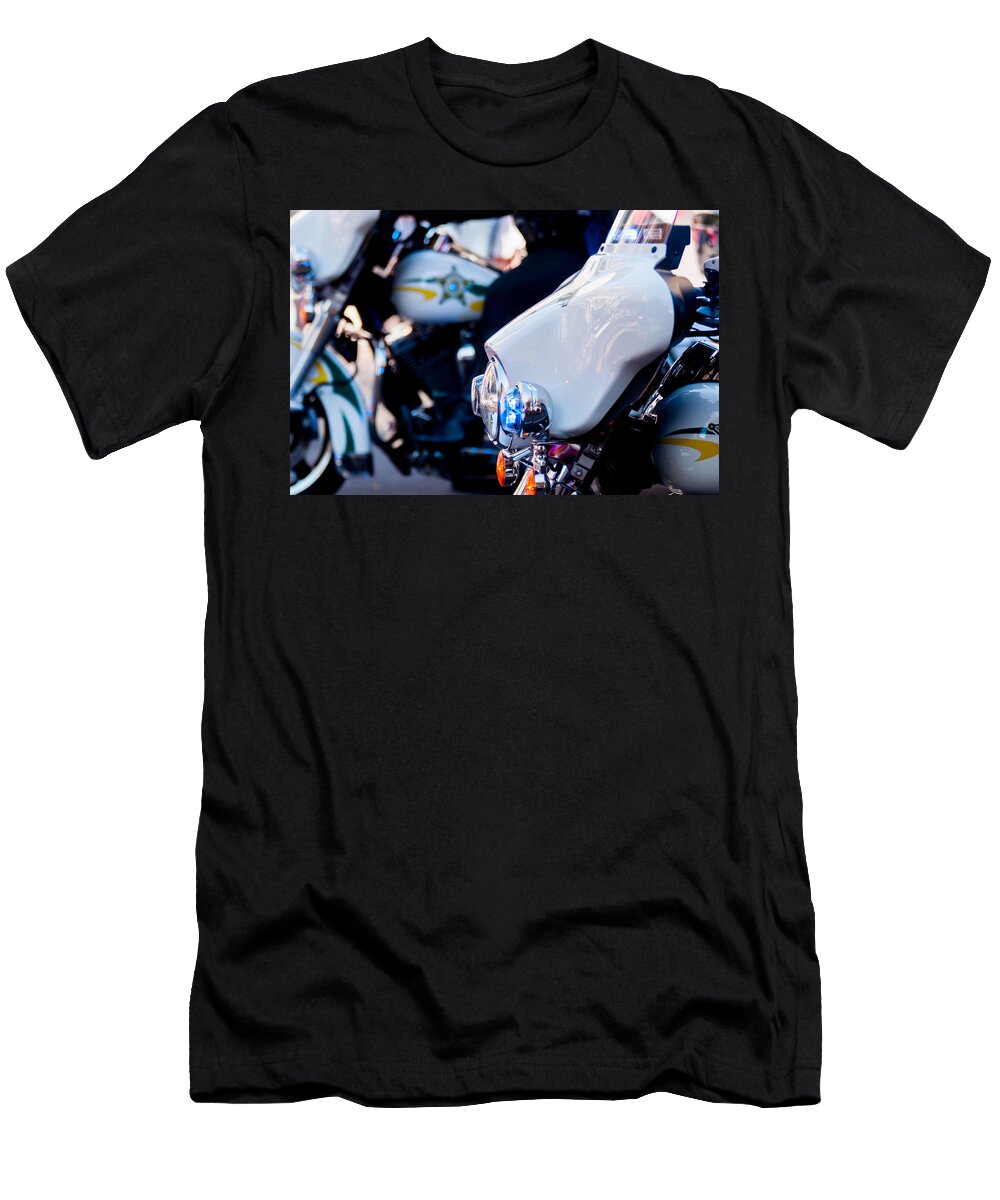 Clseup of Sheriff Motorcycle Alexandr Grichenko T-Shirt