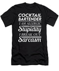 Cocktail Bartender Sarcasm Job Gift Item Shi Hu Kang T-Shirt