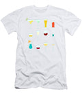 Cocktail Glasses Set Vector Tim Hester T-Shirt
