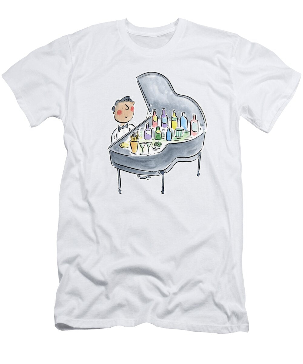 Cocktail Pianist Rosie Brooks T-Shirt