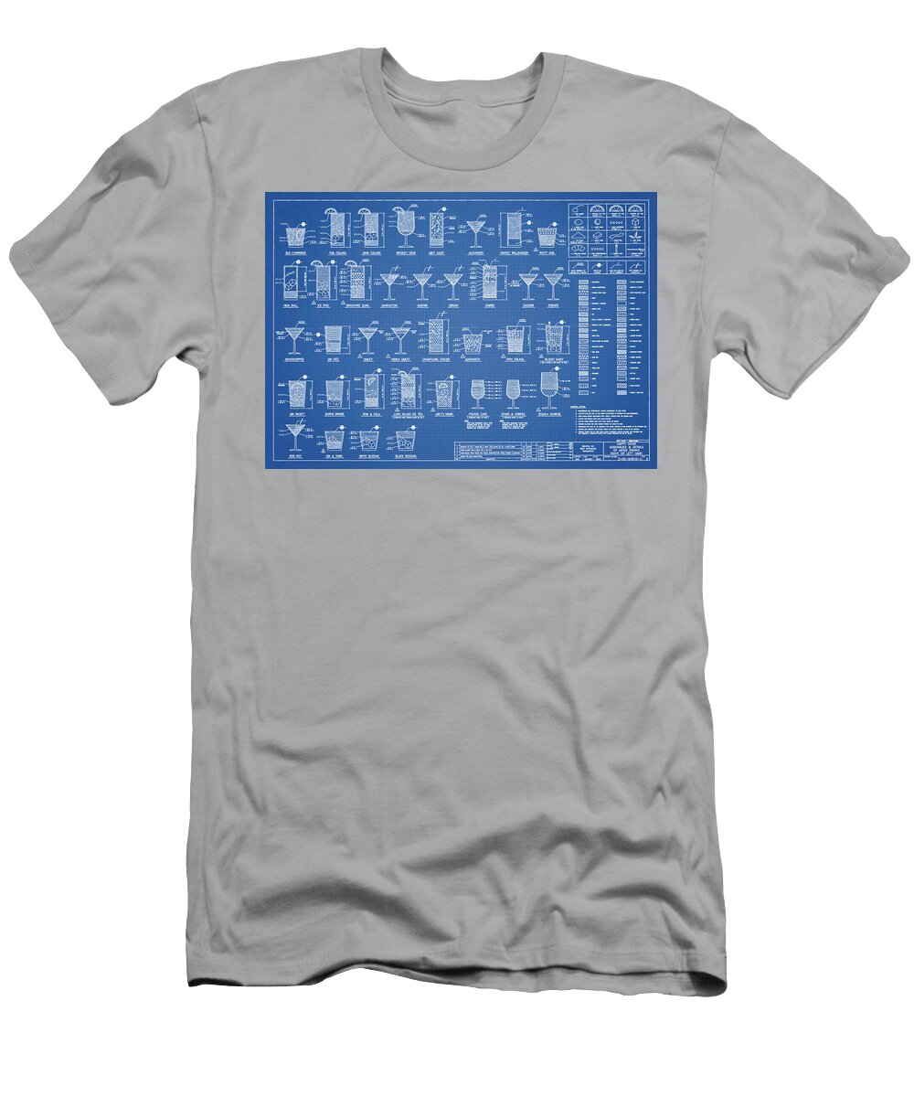 Cocktail Poster Denny H T-Shirt