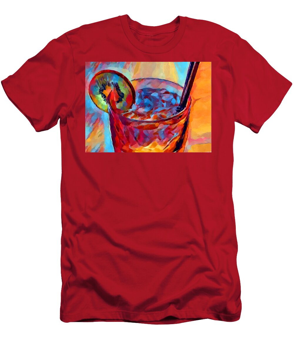 Cocktail Watercolor Chris Butler T-Shirt