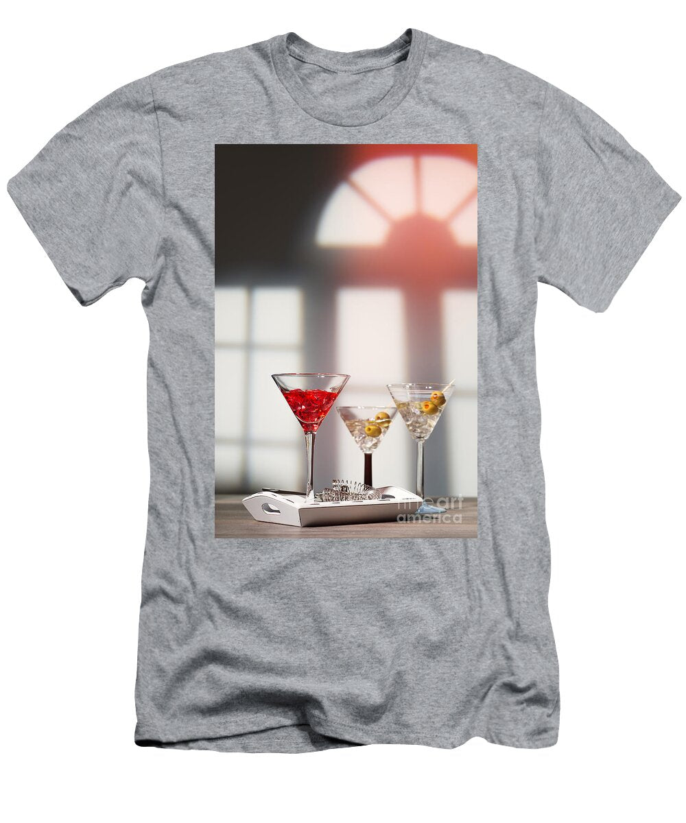 Cocktails At House Party Amanda and Christopher Elwell T-Shirt