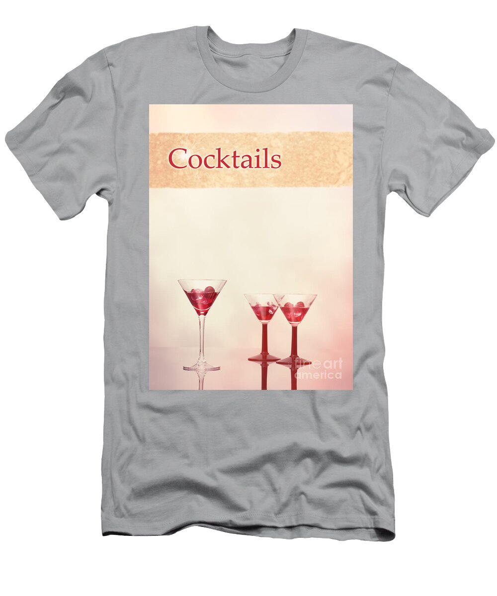 Cocktails At the Bar Amanda and Christopher Elwell T-Shirt