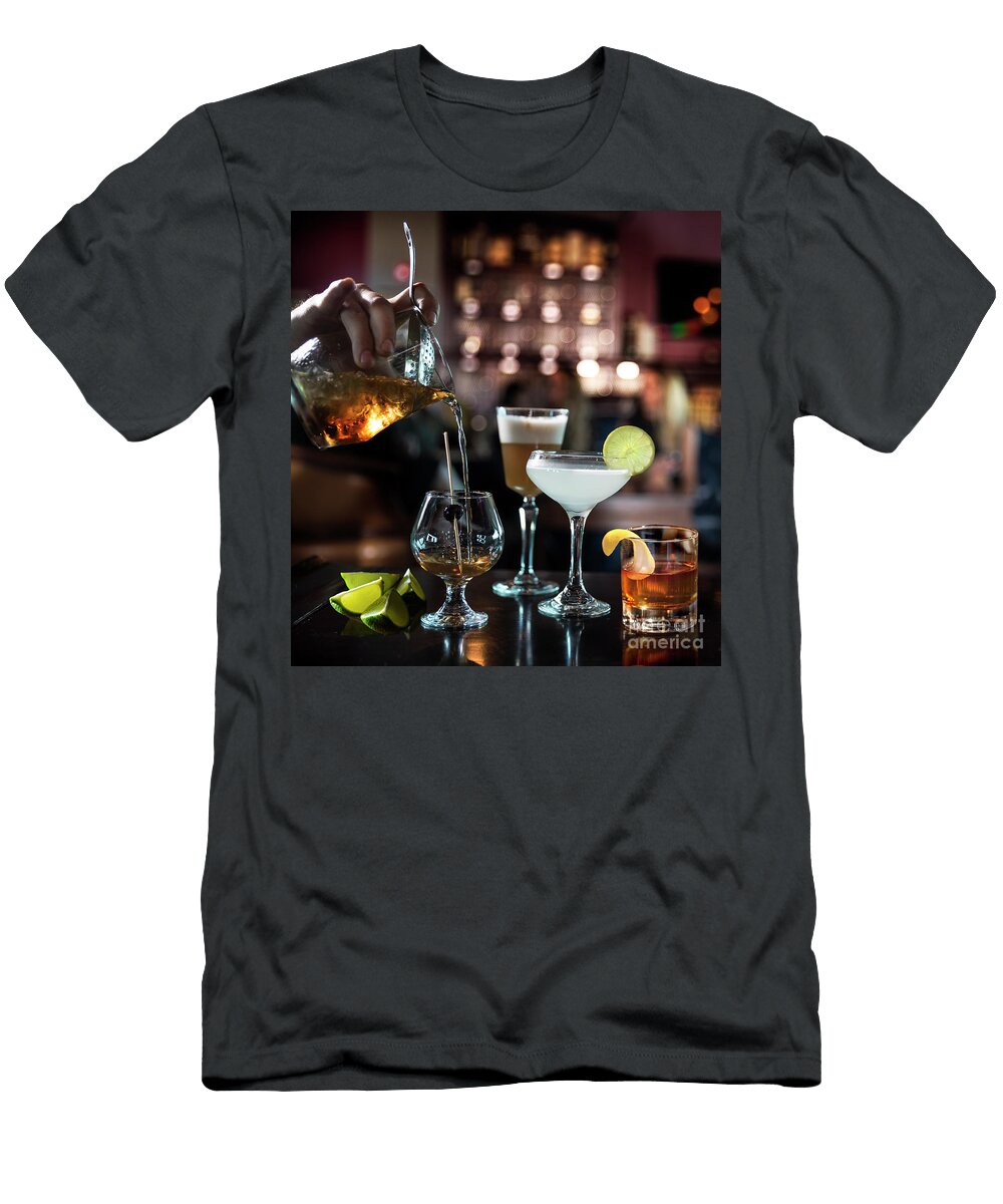 Cocktails Brandon Alms T-Shirt